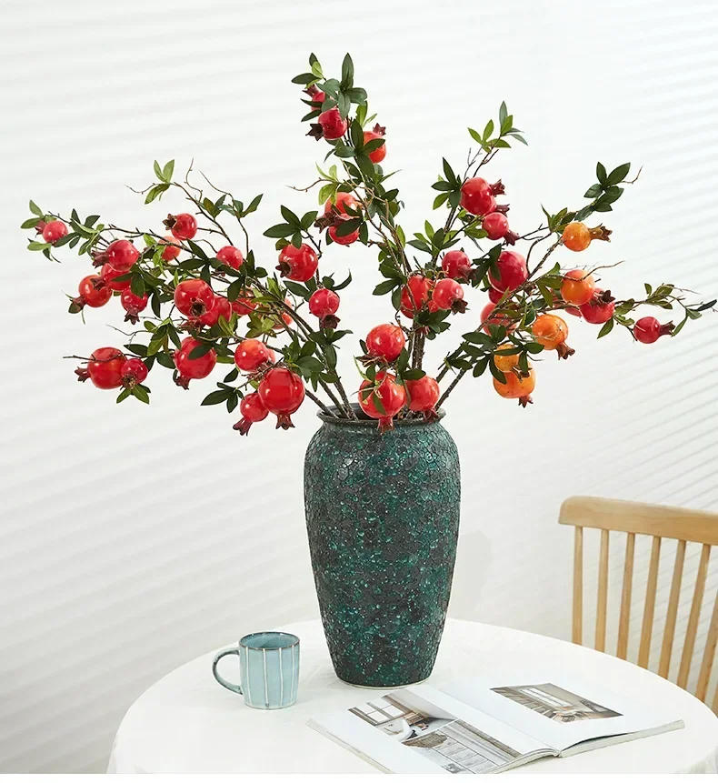 Description Picture 2 of itemArtificial Plants for Home Decoration Fake Fruits Bonsai Tree  Garden Decoration  Plantas Artificiales  Wall Hanging Decor