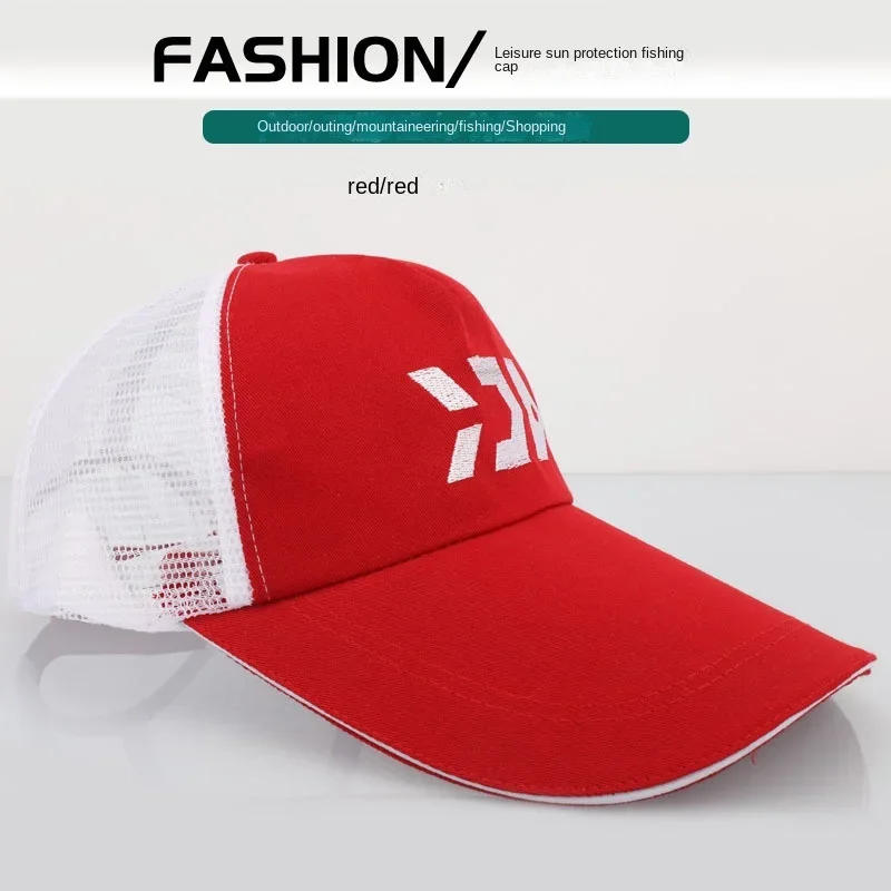 Description Picture 6 of itemOutdoor Breathable Fishing Cap, Mesh Sun Protection, Duck Tongue, Fishing Hat for Men, Sport Fishermen Baseball Hat