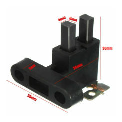 1pcs Carbon Brush Assembly For 2kw-7kw Gasoline Generator Accessories 1/4" Bolt Holes Universal Generator Head Generator Parts