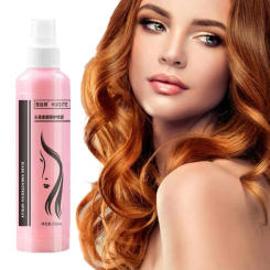 Wash Free Hair Care Essential Oil Spray Soft Smooth Repair Broken Dry Fluffy Hair Spray Perfume Oil Shine Keratin Conditioner