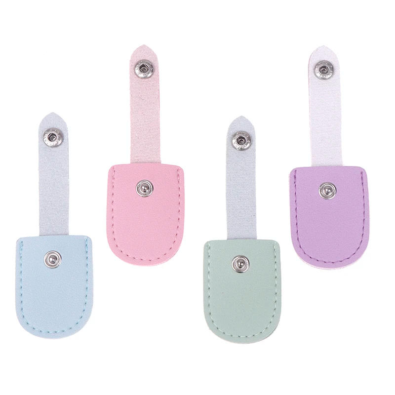 Description Picture 5 of item1PC PU Nipper Protective Cover Scissors Sheath Safety Leather Cover Protector Pedicure Manicure Tools Dead Skin Tweezers Cap