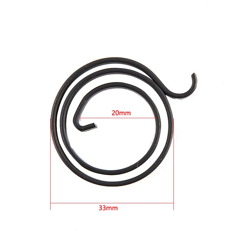 Description Picture 4 of item5Pcs Replacement Spring For Door Knob Handle Lever Latch Internal Coil Repair Spindle Lock Torsion Spring Flat Section Thread