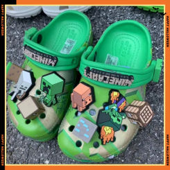 New Minecraft Kids' Crocs
