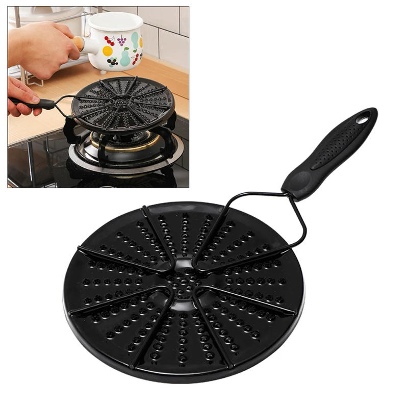 Description Picture 6 of itemGas Stove Stovetop Heat Conduction Plate Stove Diffuser Thawing Tray Fast Defrosting Tray Energy-Saving Pot Protection Accessory