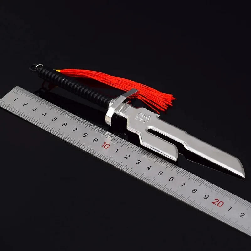 Description Picture 6 of itemMini Metal Fushiguro Toji Sword Anime Jujutsu Kaisen Knife Steel Real Size Japanese Katana Steel Samurai Sabre Kid Toy Gift