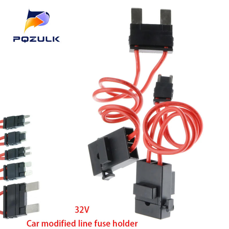Description Picture 4 of item1PCS ACC Power Take-off Vehicle Double Wire Medium Small Mini Fuse Box Power Take-Off Extension Line Protection Device