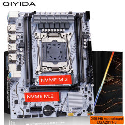 QIYIDA X99 Motherboard Slot LGA2011-3 NVME M.2 SSD Support DDR4 Memory and Xeon E5 V3 V4 Processor SATA x99 H5