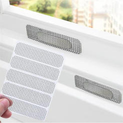 Window Screen Patch Fix Net Anti Mosquito Insect Stickers Mesh Exhaust Grill For Window Door Drainage Hole Ventilatie Cover
