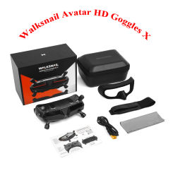 CADDXFPV Walksnail Avatar HD Goggles X with Battery 1080P 100FPS REPLACE VRX AV HDMI Light Weight For Racing Drone For FPV