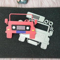 New Car metal cutting die mould scrapbook decoration embossed photo album decoration card making DIY handicrafts