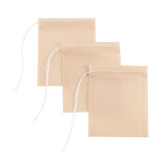 Unbleached 100pcs/lot Disposable Eco-friendly Non-toxic Heat Seal Tea Bag Filter Bags Tea Strainer Coffee Infuser