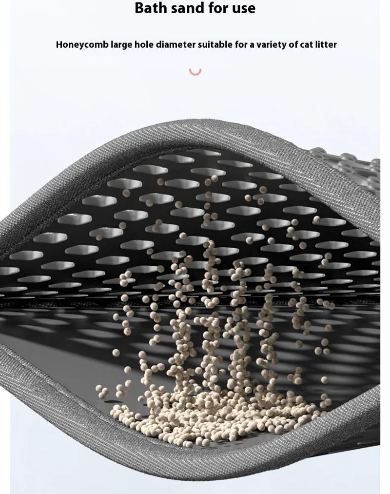 Description Picture 5 of item90CMX60CM Cat Litter Mat Waterproof Double Layer Pet Litter Box Mat Pet Toilet Cat Mat Nonslip Sand Cat Washable Mat Pet Clean