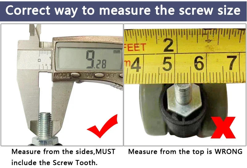 Description Picture 2 of item12 Pieces 1 Inch Wheel 30mm Caster 360 Rotatable Plate / Screw Swivel Castor Wheels Replaced Trolley Cart Handmade DIY Roller