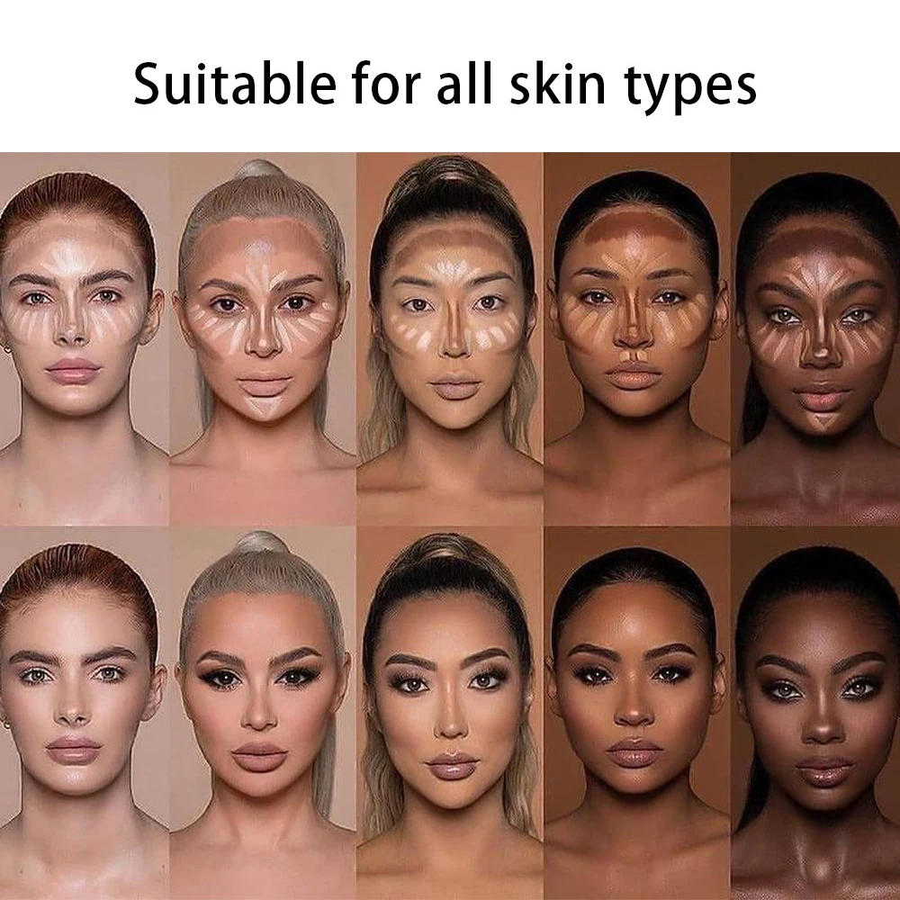 Description Picture 2 of itemEye Liquid Concealer Base 6 Color Full Coverage Suit for All Skin Face Makeup Face Concealer Cover Dark Circles Foundation Cream