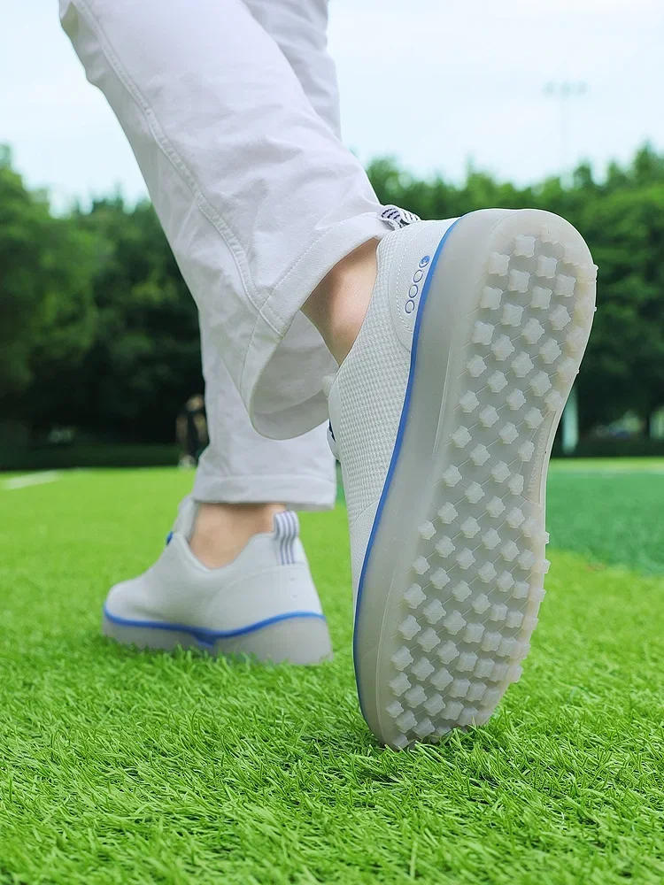 Description Picture 6 of itemMen Golf Shoes Professional Golf Shoes Luxury Golfers Wears Light Weight Walking Sneakers Male