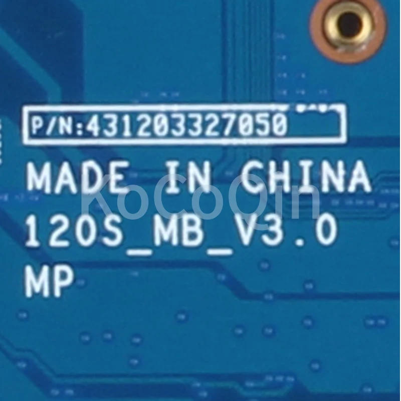 Description Picture 6 of item120S-MB-V3.0 For LENOVO 120S-14IAP Notebook Mainboard N3350 N4200 RAM 4G With M.2 5B20P23674 5B20P23888 Laptop Motherboard Test