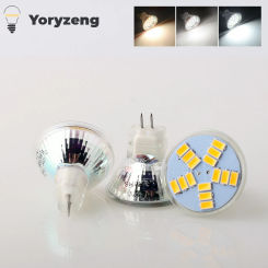 MR11 LED Spotlight Bulb GU4 DC 12V 5730 SMD 2W 3W 4W Glass Shell Replace 25W Halogen Lamps For Home Ceiling Decor