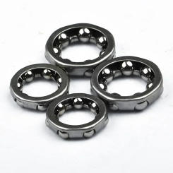 4pcs Bike Diameter 24mm Front Rear Wheel Axle 1/4Inch 7 Ball Bearings mountain bicycle Wheel Hub Bearings Cycling part Equipment