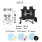 2.5 SQMM 32A Black