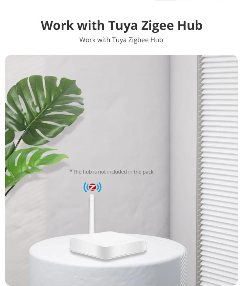 Description Picture 6 of itemZemismart Zigbee 2N Smart Roller Shade Blinds Motor for 38mm Tube Works with Tuya Smart Life App Alexa Google Home Voice Control