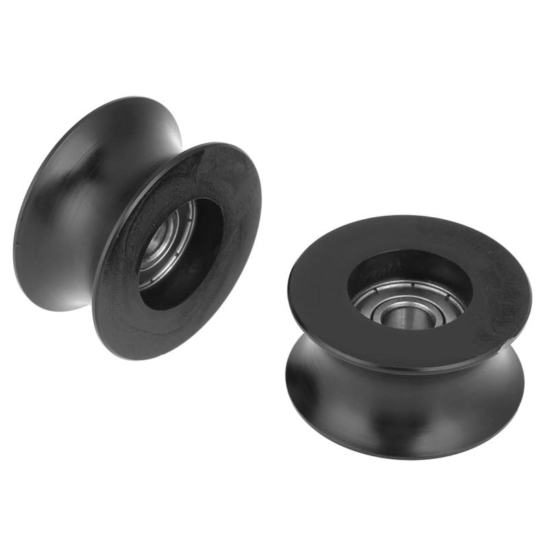 Description Picture 5 of item4pcs 0840UU U Type U-Groove Pulley Roller Guide Wheel 8x39.5x20.1mm Metal+plastic