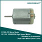 12V 12500RPM