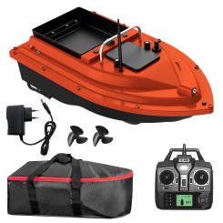 GPS Fishing Bait Boat with Large Bait Container Automatic Bait Boat with 400-500M Remote Range