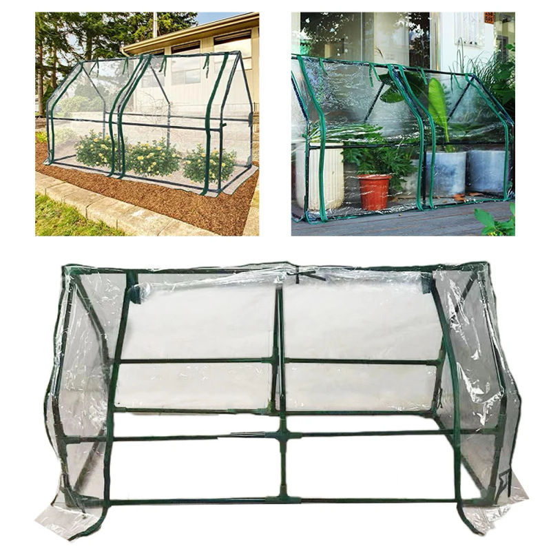 Description Picture 2 of itemFlower House Cover Green House Cover Balcony Garden Duty Portable Mini Greenhouse PVC Thick Cover UV-resistant