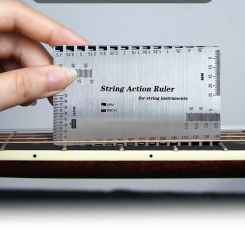 1PC Guitar String Measuring Ruler Gauge Repair Tools Mandolin Suitable For Guitar Test Correcting Tuning Ukulele Banjo Qin Bass