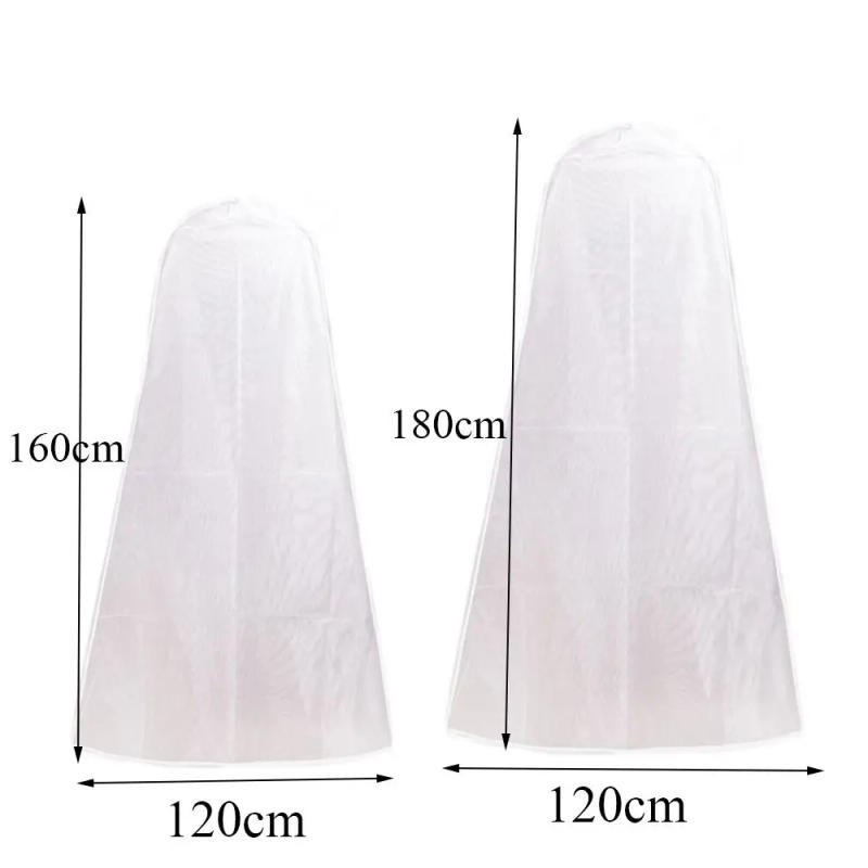 Description Picture 2 of itemWedding Dress Garment Protector Dust-proof Covers Bride Gown Storage Bags Clothing Cover Transparent Wardrobe Case