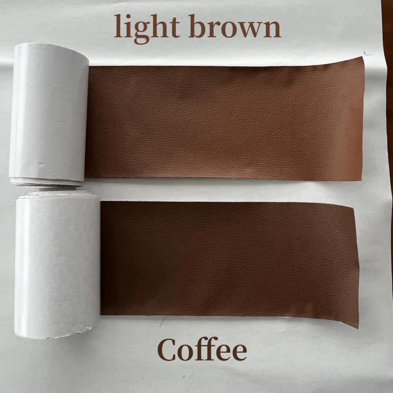 Description Picture 4 of itemSelf Adhesive Leather Repair Patch Faux Genuine Leather Fabric Sofa Car Interior Chair Tape Stickers for Couch Renovation