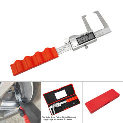 0-60mm stainless steel digital Brake Disc vernier Caliper  electronic Brake caliper Disk caliper  Tyre Thickness Gauge Ruler
