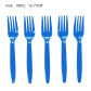 10PCS fork blue