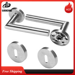 Handle Door Sliding Interior Door Handles Household Accessories Entrance Gate Lever Knob For Bedroom Bathroom kitchen