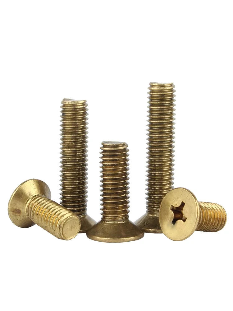 Description Picture 3 of itemM2 M2.5 M3 M4 M5 M6 M8 Brass Cross Phillips Flat Countersunk Head Screw Bolt
