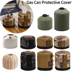 Camping Gas Tank Case BBQ Gas Canister Protective Cover Picnic Fuel Cylinder Protective Bag Outdoor Camping Hiking Supplies