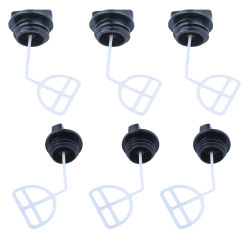 3pcs Fuel Cap and Oil Cap  For Chinese 4500 5200 5800 48cc 52cc 58cc Gasoline Chainsaw Attachment  Garden Tool Parts Accessories