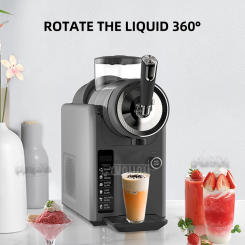 1.8L Beverage Smoothie Machine Portable Automatic Cold Drink Ice Cream Machine Slush Machine Countertop