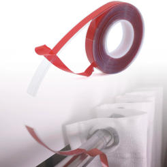 Acrylic Double Sided Tape Smooth and Silent Curtain Rods Glide Tape Suitable for Curtain Rings