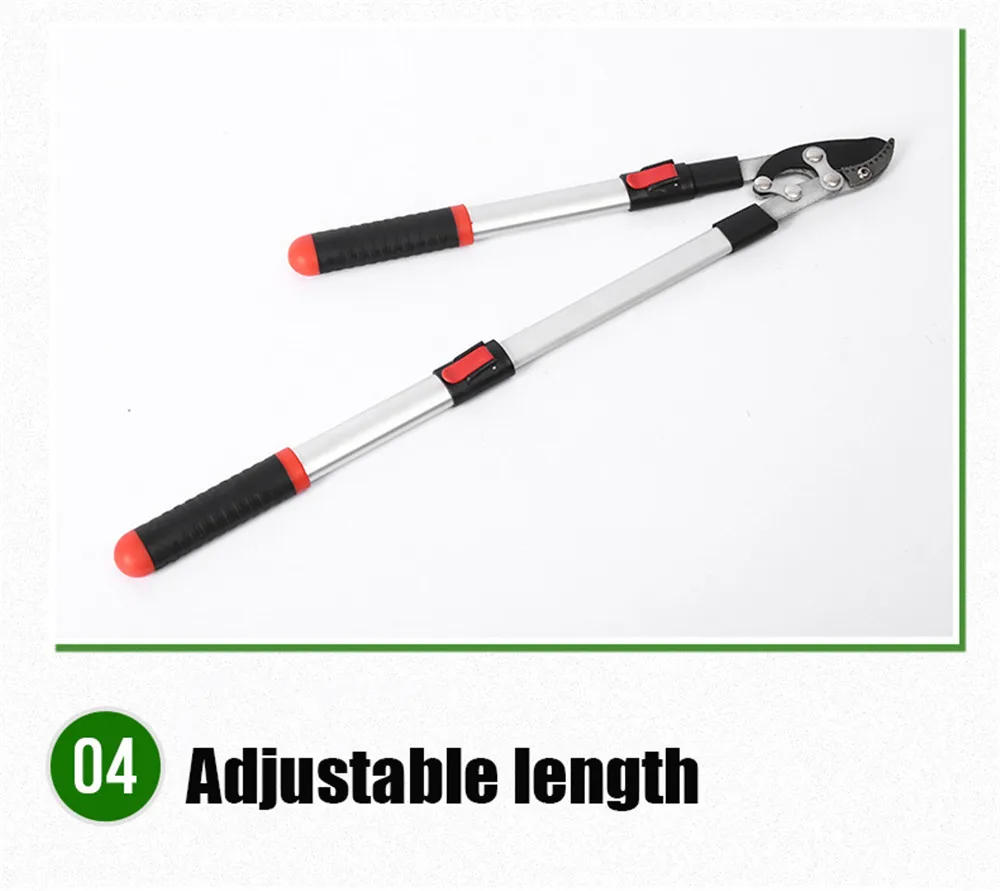 Description Picture 6 of itemStretchable SK5 Steel Long Pruner Garden Branch Scissors Garden Tool Professional Hand Tools Gardening Fruit Tree Pruning Shears