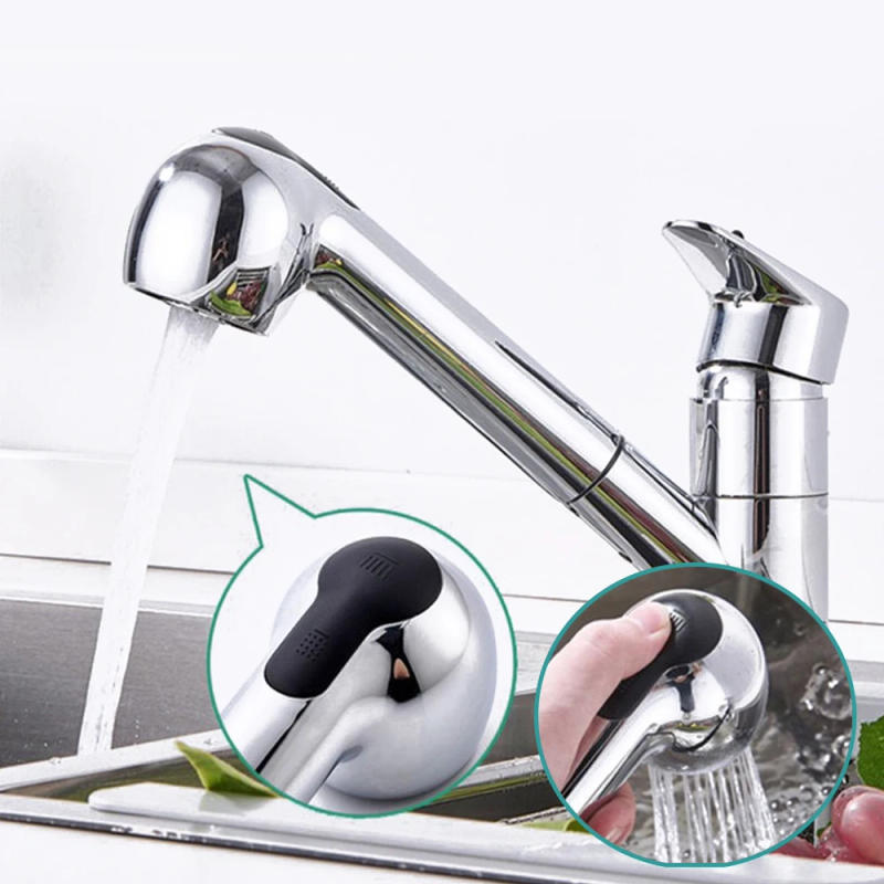 Description Picture 6 of itemG1/2 Classic Kitchen Faucet Spray Shower Head Pull Out Spray Shower Nozzle Bathroom Sink Tap Mixer Replacement Accessory Spout