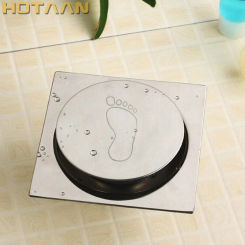 .  high quality stainless steel shower floor drain bathroom water anti-odor floor drain bounce floor drain YT-2112