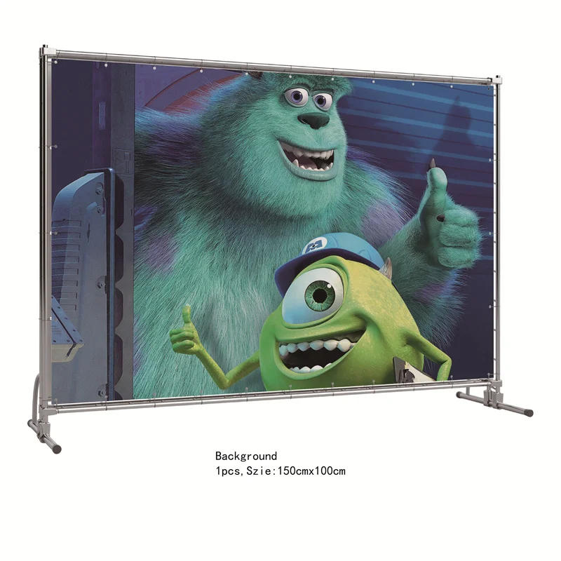 Description Picture 6 of itemMonsters In Party Supplies Disposable Party Cutlery Plates Napkins Cup Birthday Party Decorations for Boys and Girls