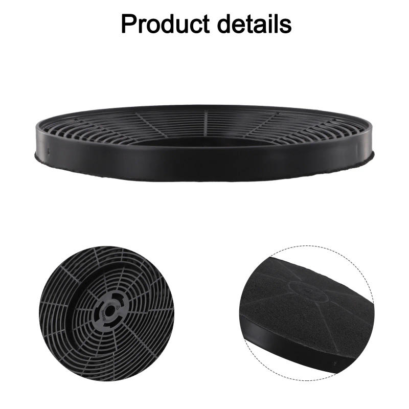 Description Picture 3 of itemKitchen Filter Range Hood Activated Carbon Filter 175mm*175mm*15mm Filter Kitchen Air Filters Tools Kitchen Household Accessorie