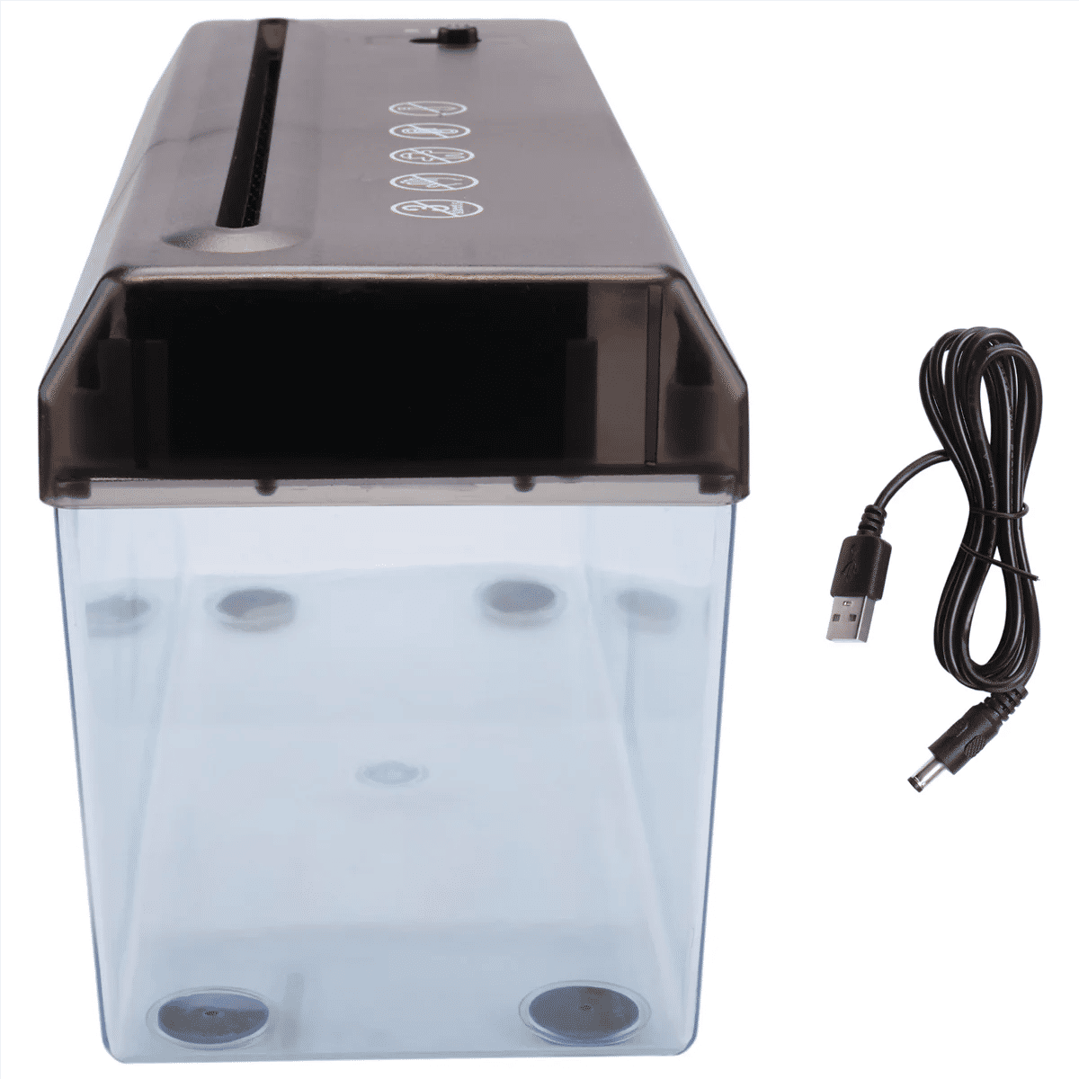 Description Picture 2 of itemUSB Electric Dual Purpose Paper Shredder Desktop Mini Financial Bill A4 Paper Shredder Paper Cutter For Home Office