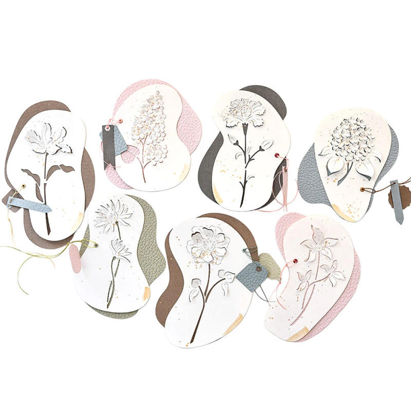 Description Picture 6 of itemPiggy Craft Metal Cutting Dies Cut Die Mold Flowers Background Frame Scrapbook Paper Craft Knife Mould Blade Punch Stencils Dies