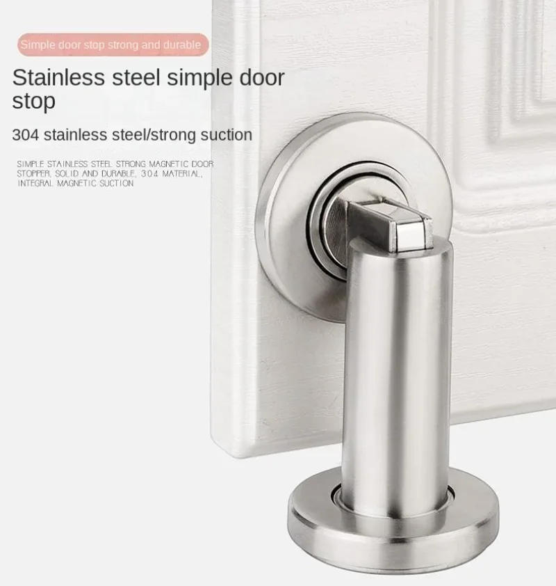 Description Picture 5 of itemDrawing Stainless Steel Manual Operation Standard Type Gate Suction Quality  Touch Door Door Collision Door Stopper