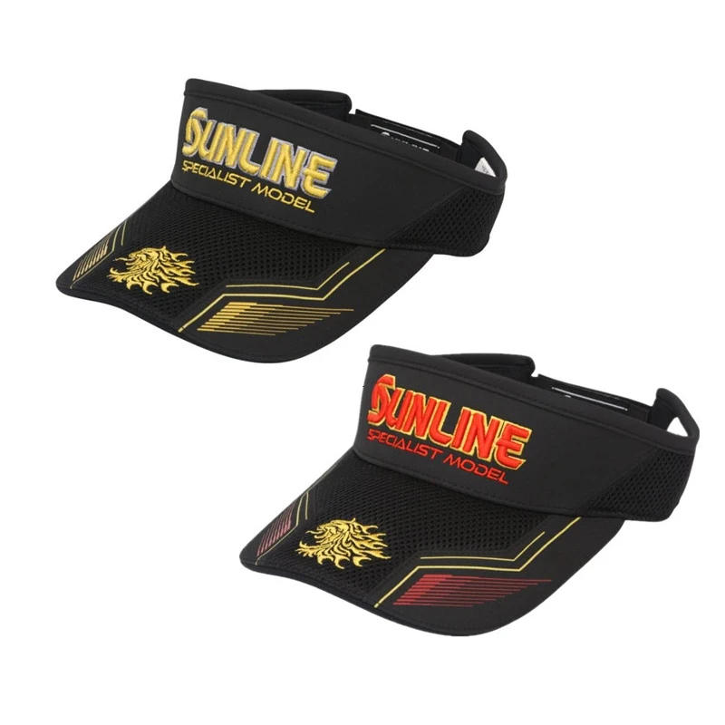 Description Picture 4 of itemSunline Fishing Cap Summer Sunscreen Breathable Fishing Hat Empty Top Sun Visor Hats Men's Outdoor Camping Hiking Baseball Cap