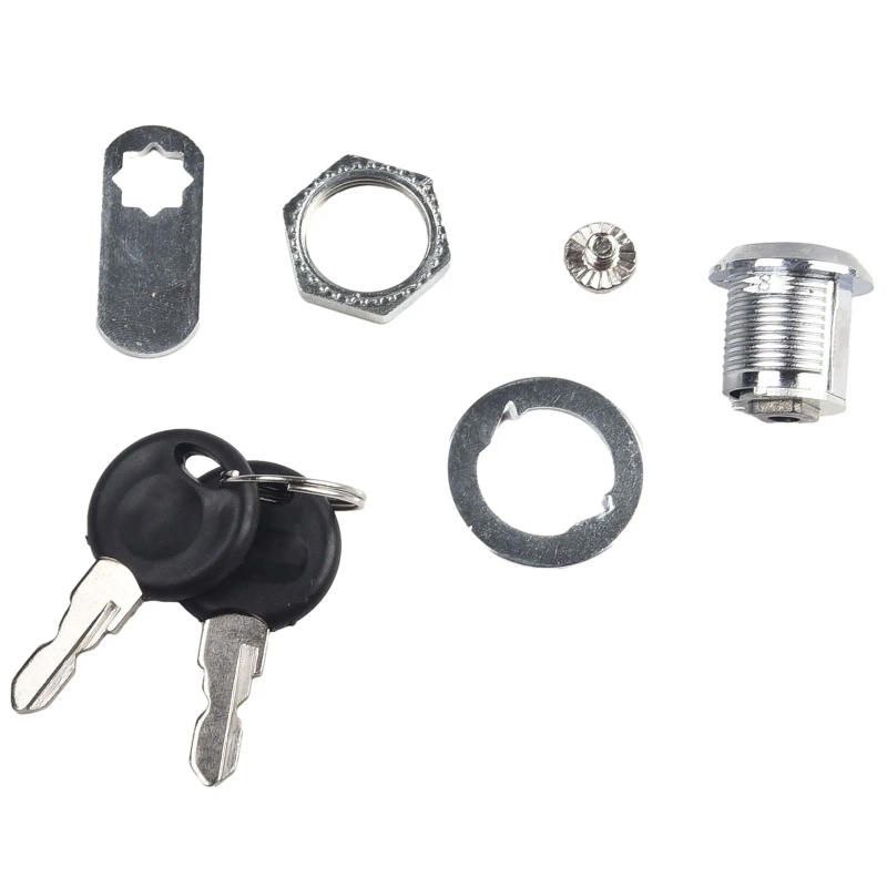 Description Picture 4 of item1 Pc Letter Box Cam Cylinder Locks Door Cabinet Mailbox Drawer Cupboard With 2 Keys Security Furniture Locks 16mm 25mm 30mm
