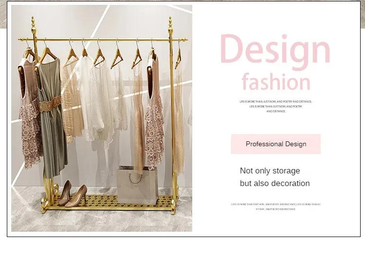 Description Picture 5 of itemLiving Room Hanger Floor Clothes Rack Wardrobes Luxury Multi hanger Clothes Hanger Hallway Percheros Pared Nordic Furnitures